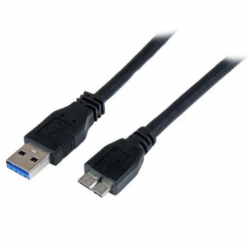 Cabo USB para Micro USB Startech USB3CAUB1M           Preto