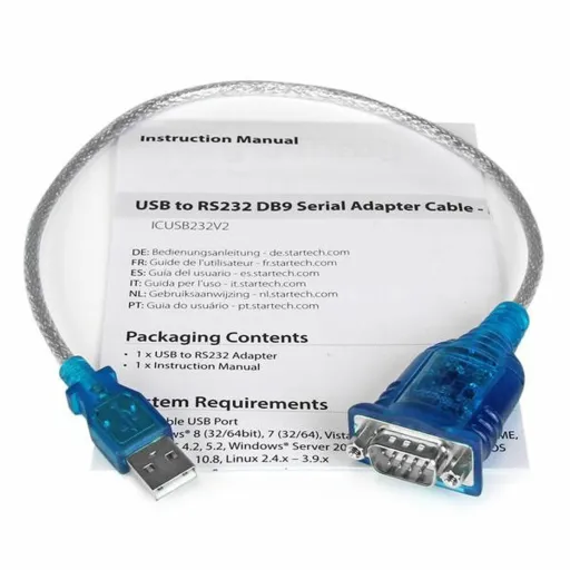 Adaptador USB para RS232 Startech ICUSB232V2           Cinzento