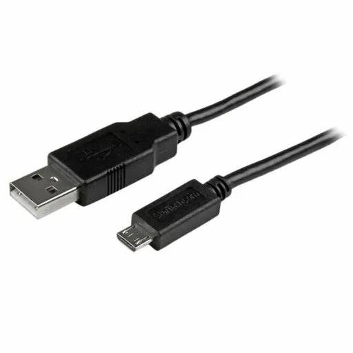 Cabo Micro USB Startech USBAUB3MBK 3 m Preto