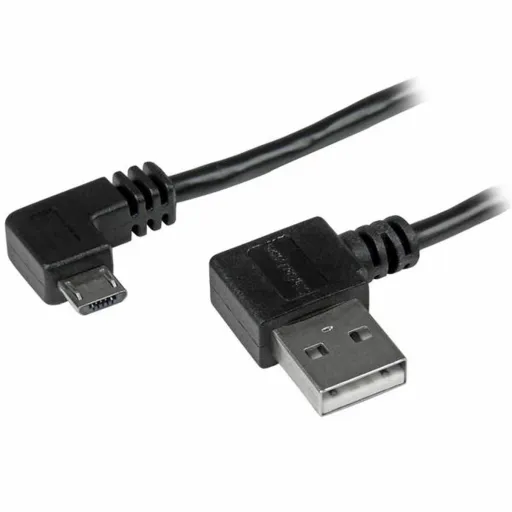 Cabo USB para Micro USB Startech USB2AUB2RA2M         Preto