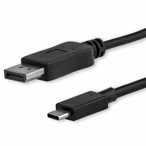 Adaptador USB C para DisplayPort Startech CDP2DPMM1MB Preto 1 m