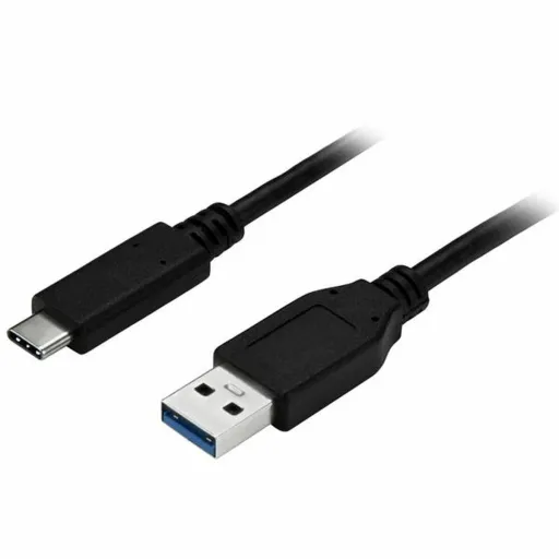 Cabo USB A para USB C Startech USB315AC1M           Preto