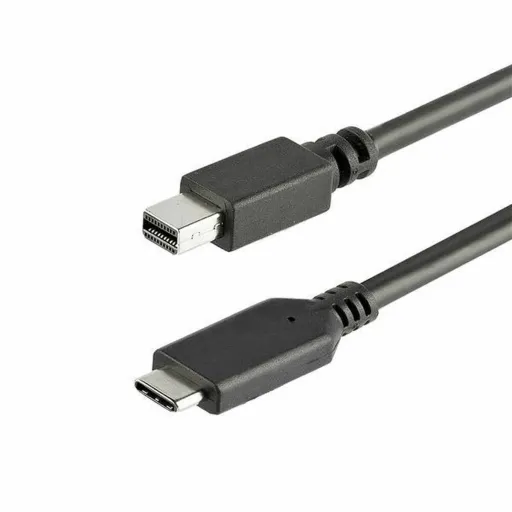 Adaptador USB C para Mini DisplayPort Startech CDP2MDPMM1MB         Preto 1 m