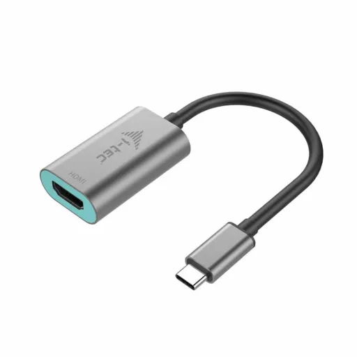 Adaptador USB C para HDMI i-Tec C31METALHDMI60HZ     Cinzento