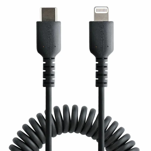 Cabo USB para Lightning Startech RUSB2CLT50CMBC 50 cm Preto