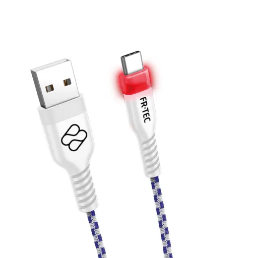 Cabo USB A para USB C FR-TEC FT0030 Branco 3 m