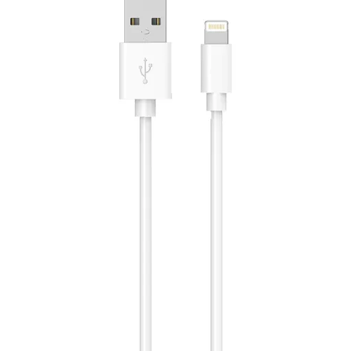 Cabo USB BigBen Connected WCBLMFI2MW Branco 2 m (1 Unidade)