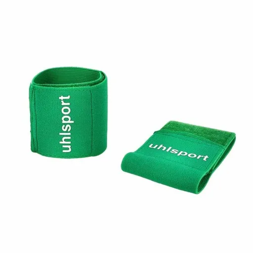 Caneleiras de Futebol Uhlsport Fastener Verde Suporte de Fixação