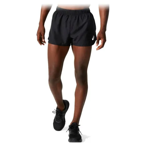 Calções de Desporto para Homem Asics Core Split  Preto