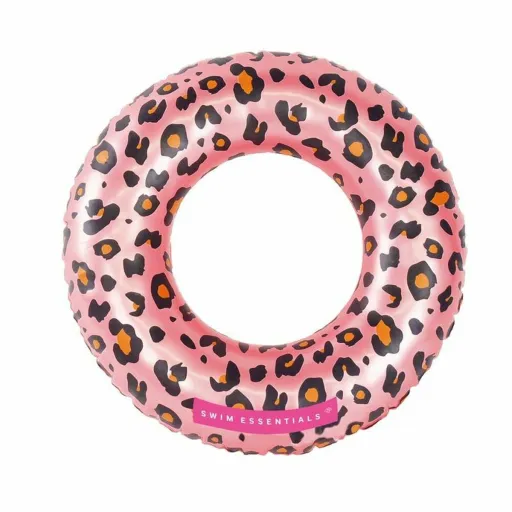 Boia Insuflável Swim Essentials Leopard Rosa Claro