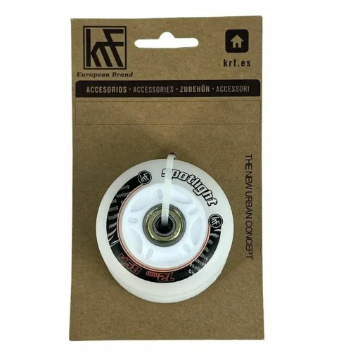 Rodas Spotlight LED KRF 72 MM Azul