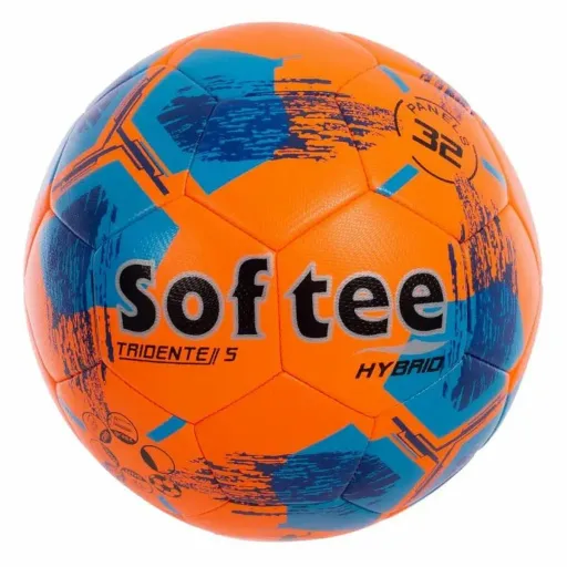 Bola de Futebol de Salão Softee Tridente Fútbol 11  Laranja