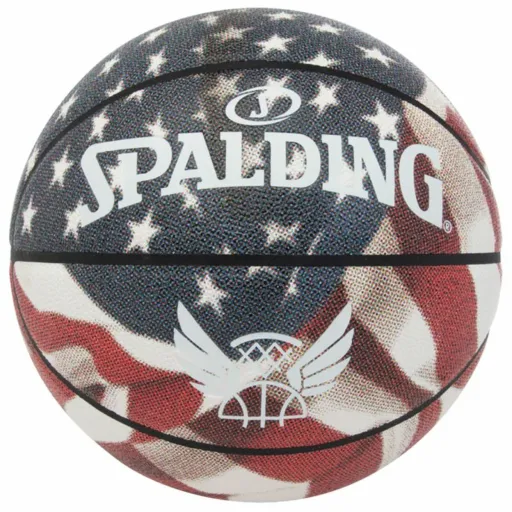 Bola de Basquetebol Spalding Trend Stars Stripes BL Branco 7