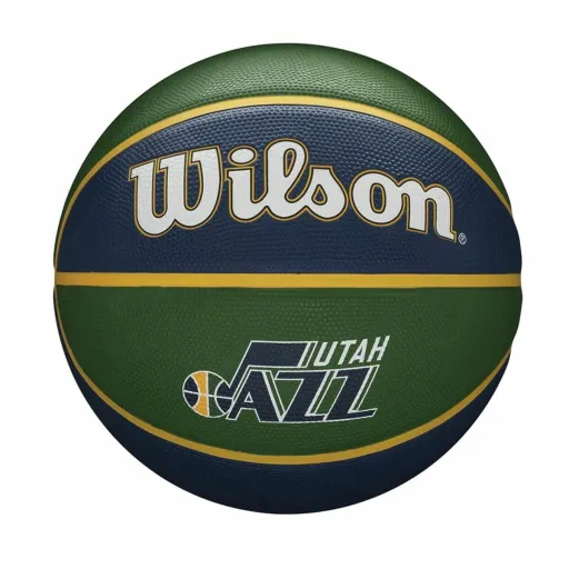 Bola de Basquetebol Wilson  NBA Team Tribute Utah Jazz Azul