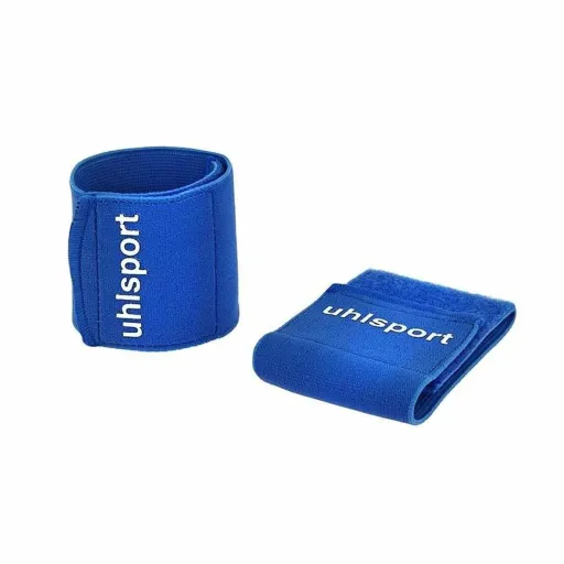 Faixa de Suporte de Caneleiras de Futebol Uhlsport 1006963050001 Azul Tamanho Único