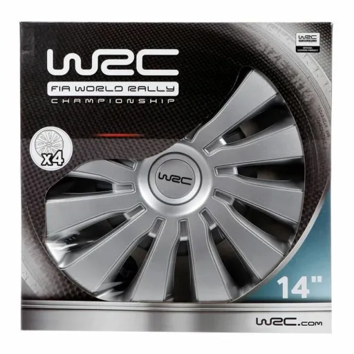 Tapacubos WRC 7584 Cinzento Metálico (4 Unidades)