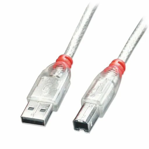 Cabo USB A para USB B LINDY 41754 3 m Branco