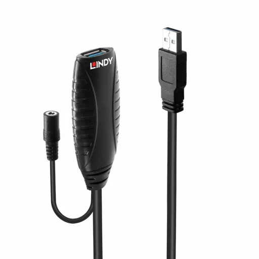 Cabo USB LINDY 43099 15 m Preto