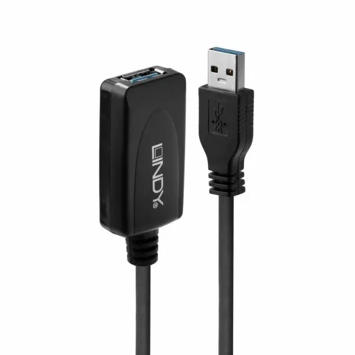 Cabo USB LINDY 43155 Preto 5 m