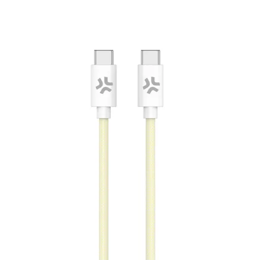 Cabo USB-C Celly USBCUSBCCOTTYL Amarelo 1,5 m