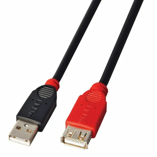 Cabo USB LINDY 42817 Preto 5 m