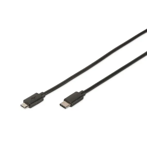 Cabo USB C Digitus by Assmann DB-300137-018-S 1,8 m Preto