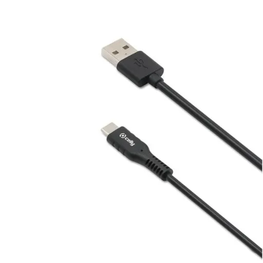 Cabo USB-C para USB Celly USB-C3MBK Preto 3 m