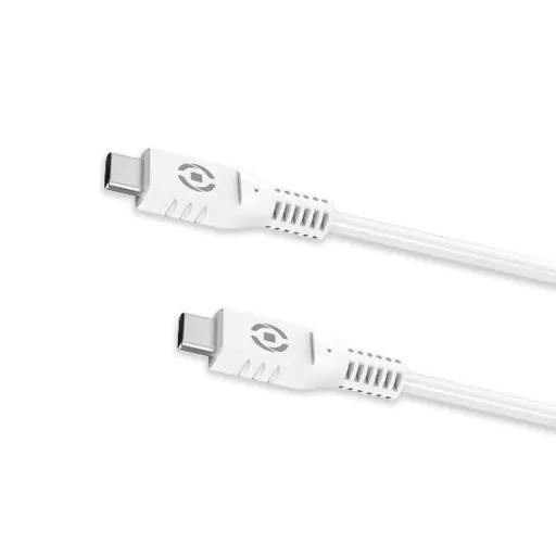 Cabo USB C Celly USBCUSBCWH Branco 1 m