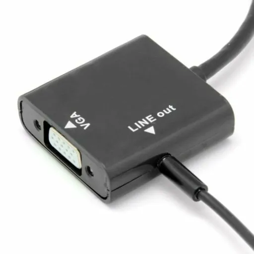 Adaptador de Corrente PcCom Essential HDMI VGA Jack 3.5 mm