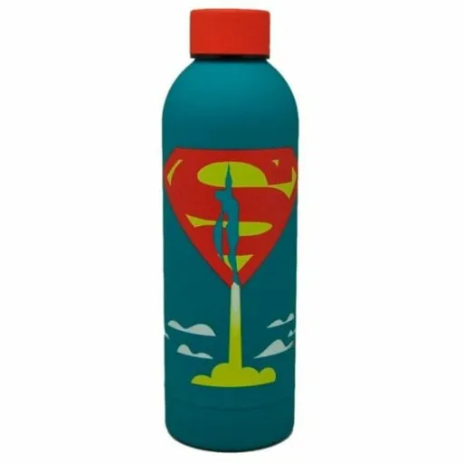 Garrafa de Água Superman Aço Inoxidável 700 ml