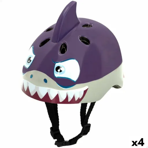 Capacete Infantil K3yriders Shark 52-55 cm (4 Unidades)