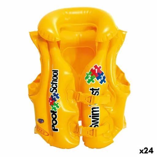 Colete Insuflável para Piscina Intex 50 x 47 x 40 cm (24 Unidades)