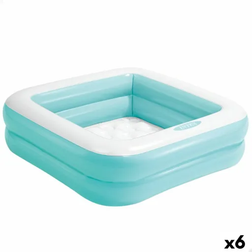 Piscina Insuflável para Crianças Intex Quadrado 57 L 86 x 25 x 86 cm (6 Unidades)