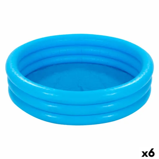 Piscina Insuflável para Crianças Intex Azul Aros 581 L 168 x 40 cm (6 Unidades)