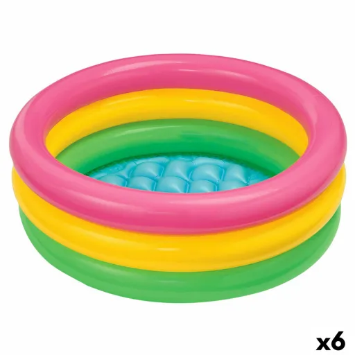 Piscina Insuflável para Crianças Intex Sunset Aros 68 L 86 x 25 x 86 cm (6 Unidades)