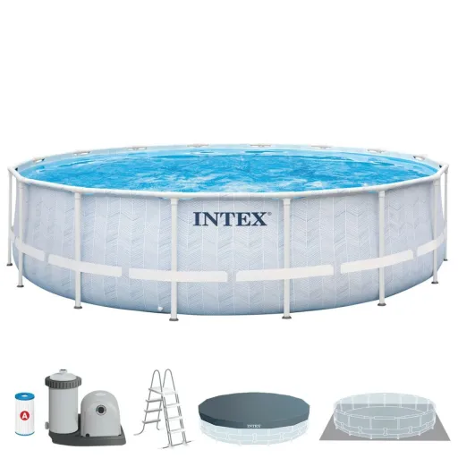 Piscina Desmontável Intex 488 x 122 x 488 cm