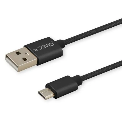 Cabo USB A para USB C Savio CL-129 Preto 2 m