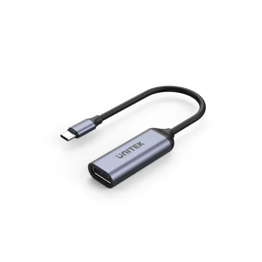 Adaptador USB-C para DisplayPort Unitek V1415A Cinzento 15 cm (1 Unidade)