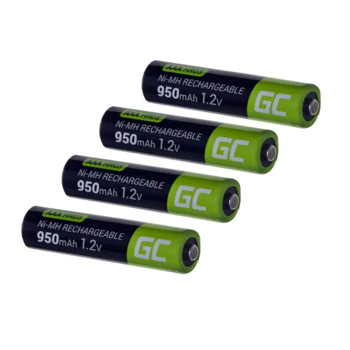 Pilhas Recarregáveis Green Cell GR03 950 MAh 1,2 V AAA