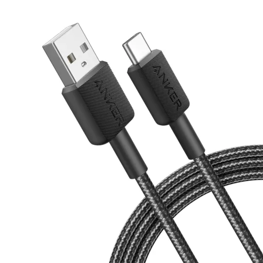 Cabo USB-C para USB Anker A81H6G11 Preto 1,8 m (1 Unidade)