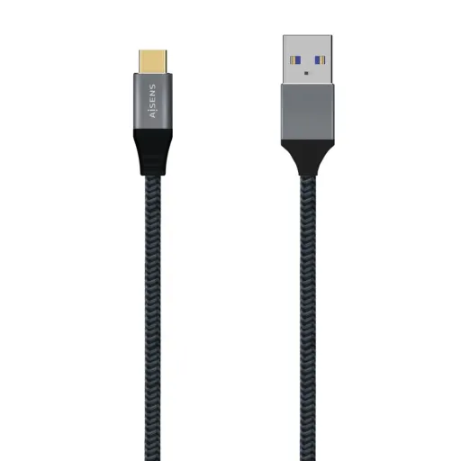 Cabo USB A para USB-C Aisens A107-0630 50 cm Cinzento (1 Unidade)