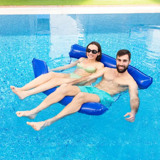 Rede Dupla Flutuante de Água para Piscina Twolok InnovaGoods