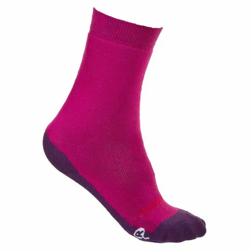 Meias de Desporto Joluvi Thermolite Classic Cor de Rosa Fúcsia