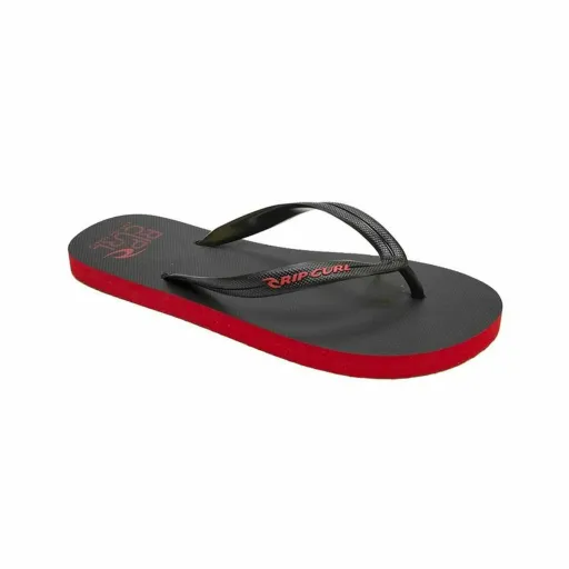 Chinelos para Homem Rip Curl Mc Preto Vermelho