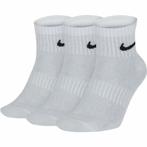 Meias de Desporto Nike Everyday Lightweight 3 Pares Branco