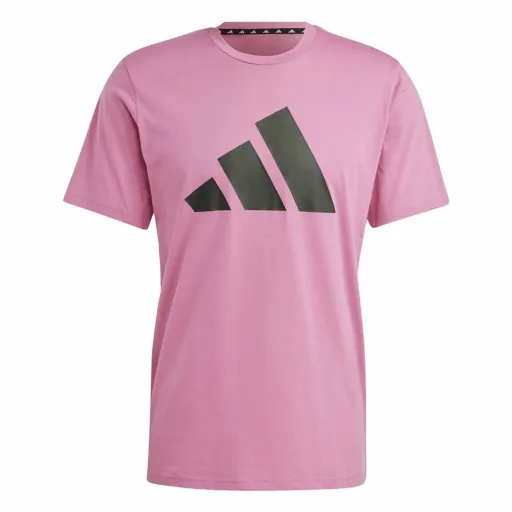 Camisola de Manga Curta Homem Adidas Training Essentials Ameixa (S)