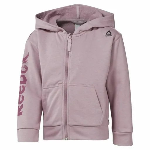 Casaco de Desporto para Homem Reebok  Essentials Fullzip Lilás Barrete