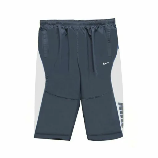 Calções de Desporto para Homem Nike Swoosh Poplin OTK Azul Escuro