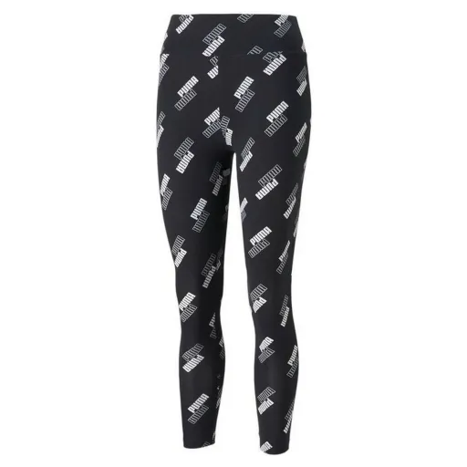 Leggings de Desporto de Mulher Puma Power AOP High Preto