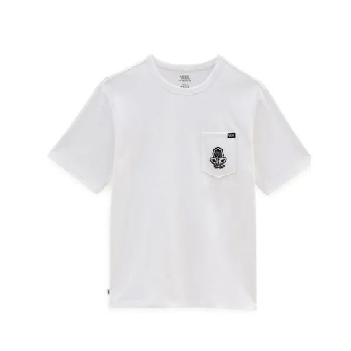 Camisola de Manga Curta Infantil Vans OTW SS VN0A7YSBWHT Branco